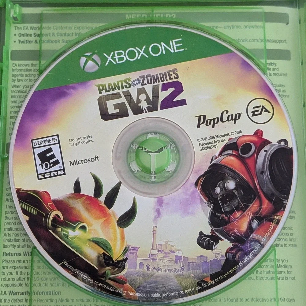 Plants vs Zombies Garden Warfare 2 Xbox One EA PopCap Video Game PvZ GW2
